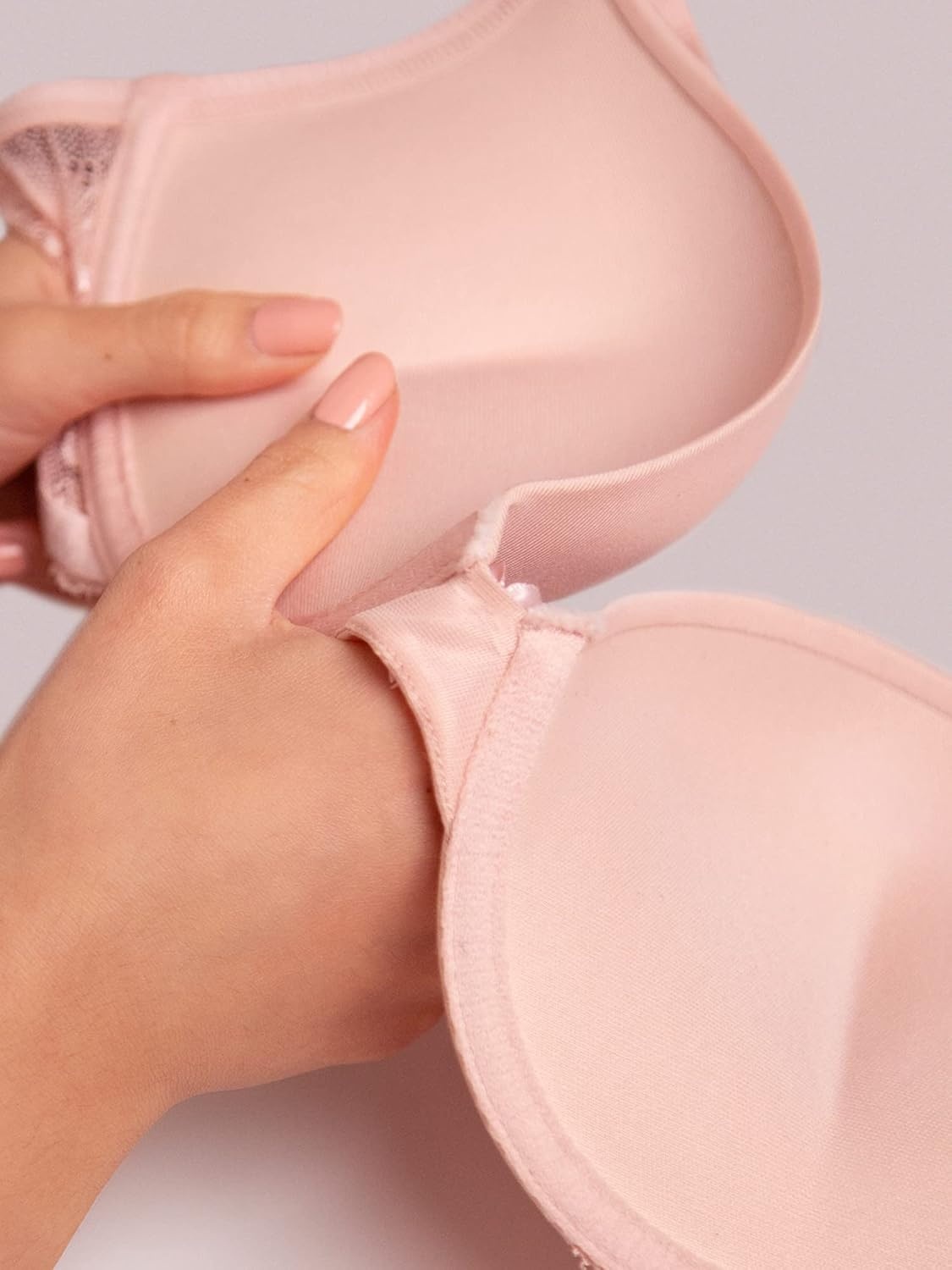 image:imageSmart and Sexy Womens Add 2 Cup Sizes PushUp Bra Maximum Cleavage BraWhite With Lac E Wings